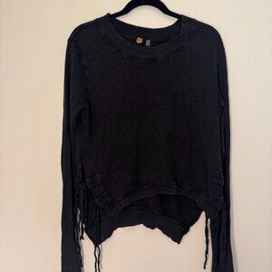 FP One Thermal Waffle Top, High/low Side Tie (XS)